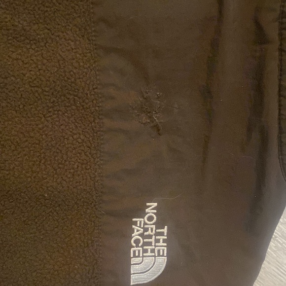 Girls size Medium brown North face jacket - Picture 5 of 9
